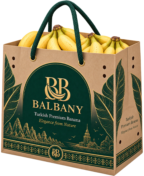 Balbany muzları ve özel taşıma çantası
